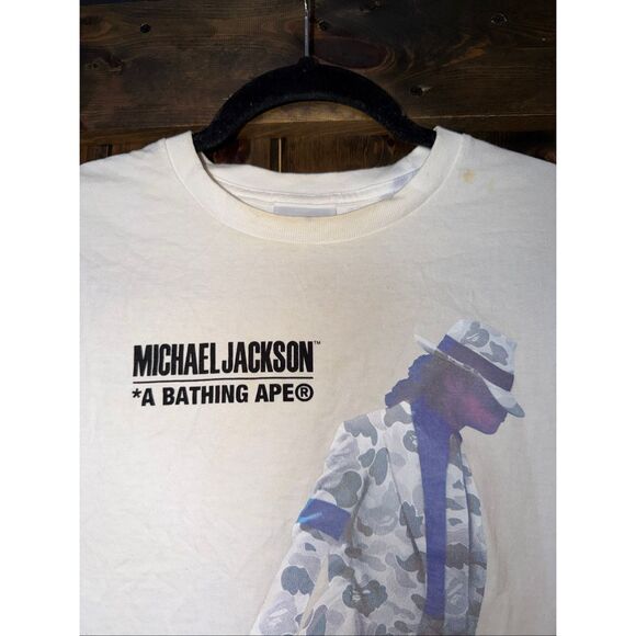 A Bathing Ape Bape Michael Jackson Graphic T-Shirt - Picture 10 of 10
